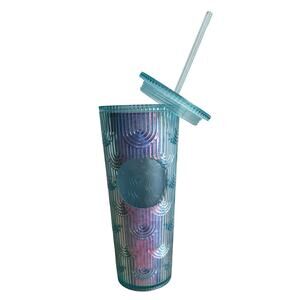 Starbucks Iridescent Mermaid Scale 24oz tumbler Spring 2022